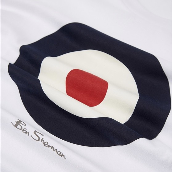 Ben Sherman Target T-Shirt White