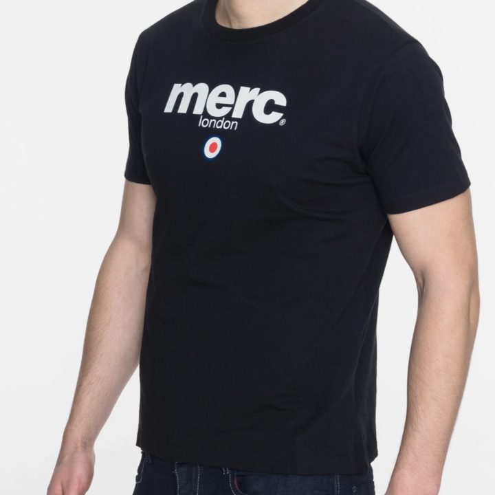 T-Shirt Merc Brighton schwarz