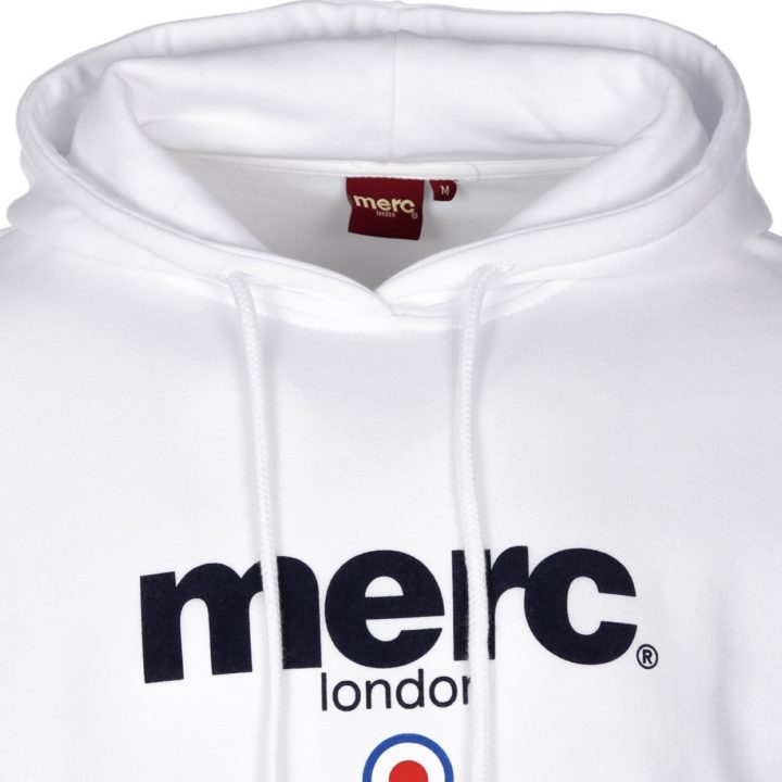 Merc Pill Sweatshirt Hoodie mit Logo in Weiss
