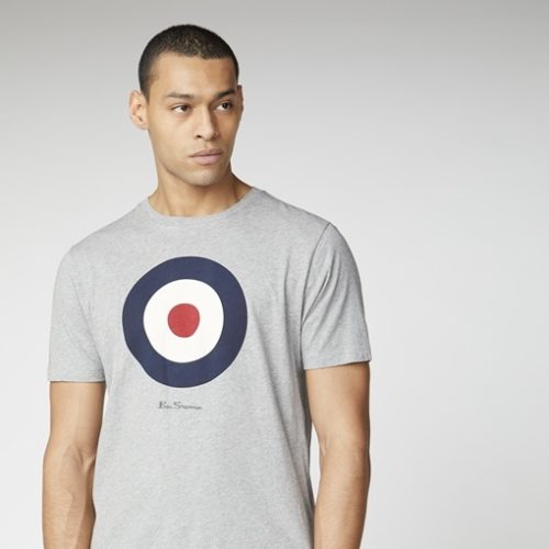 Ben Sherman Target Logoshirt Grey