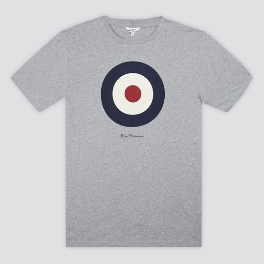 Ben Sherman Target T-shirt Grey