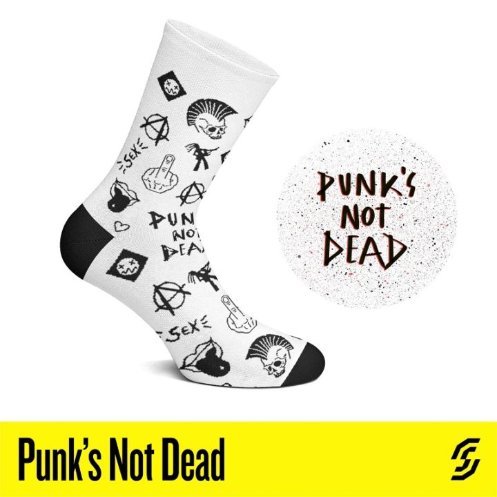 Punks not dead Stereo Socks