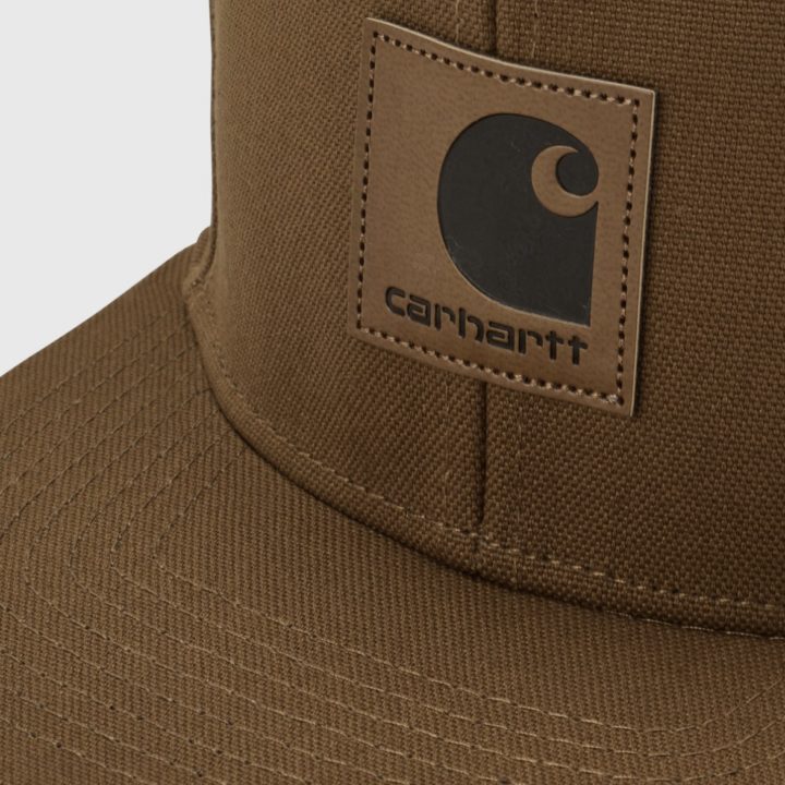 Carhartt WIP Logo Cap Hamilton Brown