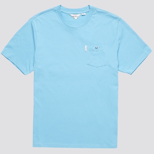 Ben Sherman Pocket T-Shirt Aqua