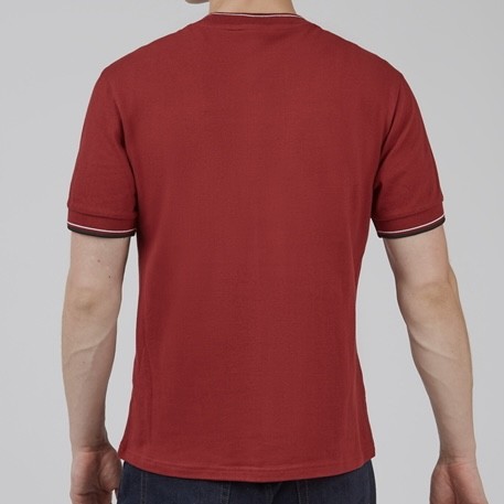 Ben Sherman Pique T-Shirt Red