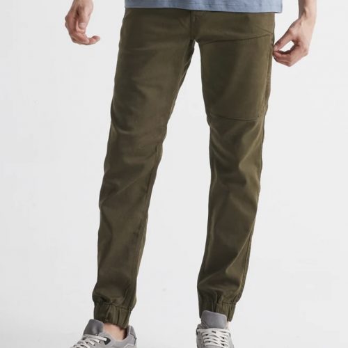 DUER No Sweat Jogger Slim Army Green