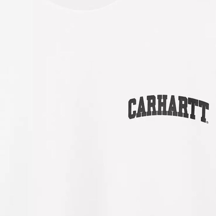 Carhartt WIP University Script White