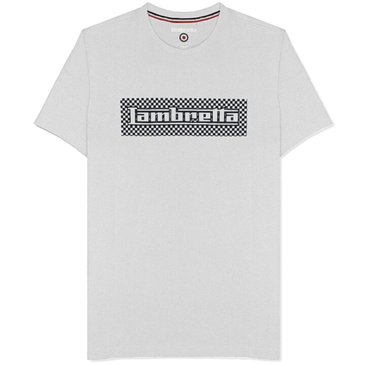 Lambretta Two Tone T-Shirt White