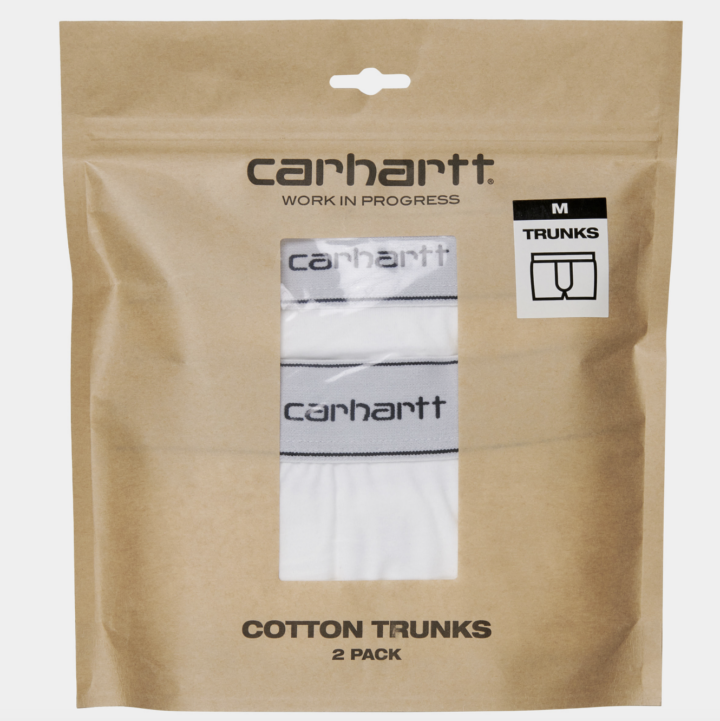 Carhartt WIP Cotton Trunks White